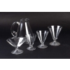 Service « Arbois » verre blanc de René LALIQUE – 40 verres, 1 broc | Biron Service "Arbois" verre blanc de René LALIQUE - 40 verres, 1 broc