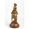 Sculpture en bronze doré de FREMIET Napoléon III 19e siècle | Biron Sculpture en bronze doré de FREMIET Napoléon III 19e siècle
