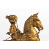 Sculpture en bronze doré de FREMIET Napoléon III 19e siècle | Biron Sculpture en bronze doré de FREMIET Napoléon III 19e siècle