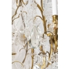 FRENCH LATE 19th CENTURY LOUIS XV PERIOD ORMULU AND CRYSTAL CHANDELIER FRENCH LATE 19th CENTURY LOUIS XV PERIOD ORMULU AND CRYSTAL CHANDELIER