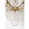 FRENCH LATE 19th CENTURY LOUIS XV PERIOD ORMULU AND CRYSTAL CHANDELIER FRENCH LATE 19th CENTURY LOUIS XV PERIOD ORMULU AND CRYSTAL CHANDELIER