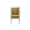 Paire de fauteuils de style Empire blanc et or, années 1950 | Biron Paire de fauteuils de style Empire blanc et or, années 1950