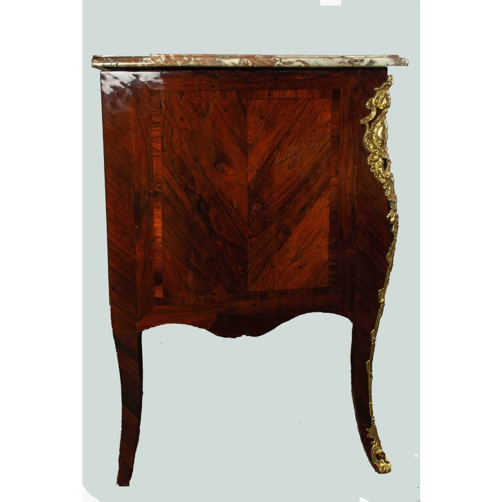commode LXV estampillée A.Fleury | Biron commode LXV estampillée A.Fleury