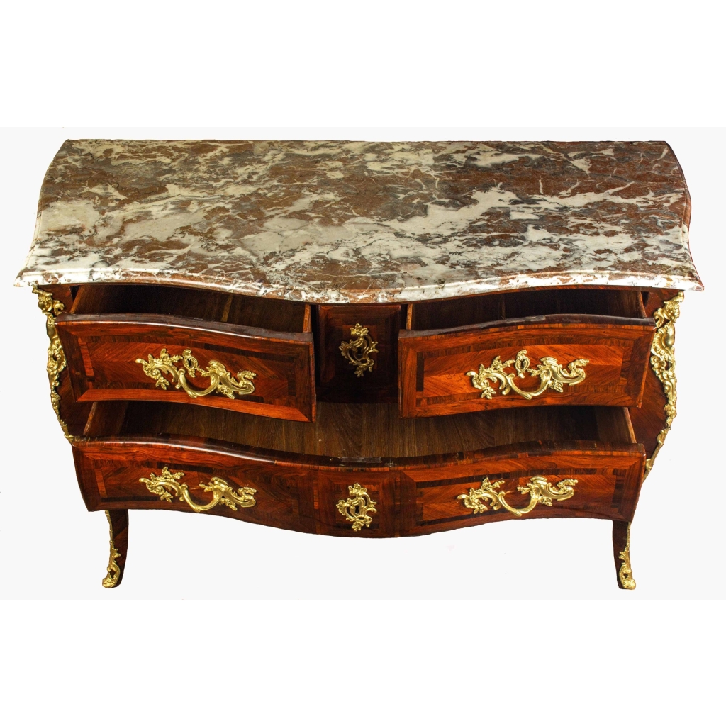 commode LXV estampillée A.Fleury | Biron commode LXV estampillée A.Fleury