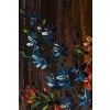 Tableau de S. Abrys vers 1950 "Bouquet de Campanules"