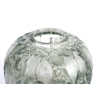 Vase « Perruches » verre blanc patiné gris-vert de René LALIQUE | Biron Vase "Perruches" verre blanc patiné gris-vert de René LALIQUE