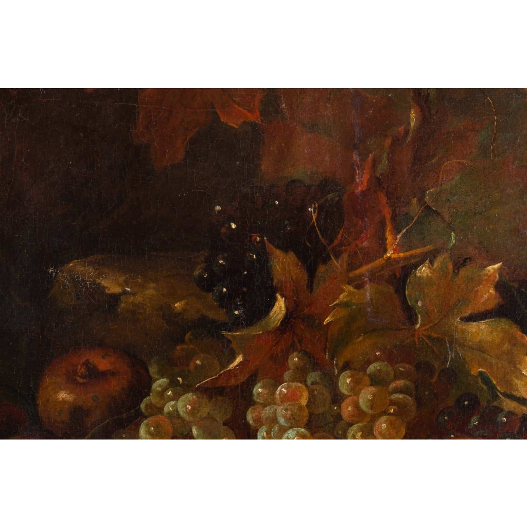 Tableau de H. Velten Nature morte aux Fruits XIXème | Biron Tableau de H. Velten Nature morte aux Fruits XIXème