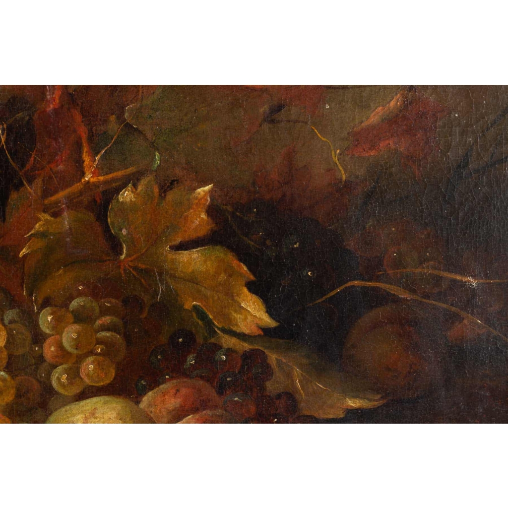 Tableau de H. Velten Nature morte aux Fruits XIXème | Biron Tableau de H. Velten Nature morte aux Fruits XIXème