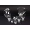 Service « Nippon » verre blanc de René LALIQUE – 60 verres – 1 carafe – 1 broc 13