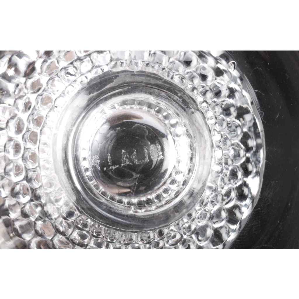Service « Nippon » verre blanc de René LALIQUE – 60 verres – 1 carafe – 1 broc 9