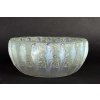 Coupe « Perruches » verre opalescent patiné vert de René LALIQUE | Biron Coupe "Perruches" verre opalescent patiné vert de René LALIQUE