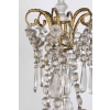 A Pair of French 19th Century Louis XVI St. Ormulu and Baccarat Crystal Girandoles. | Biron A Pair of French 19th Century Louis XVI St. Ormulu and Baccarat Crystal Girandoles.