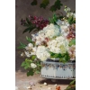 Charles Gilbert-Martin 1839-1905. Fleurs dans une jardinière.