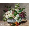 Charles Gilbert-Martin 1839-1905. Fleurs dans une jardinière.
