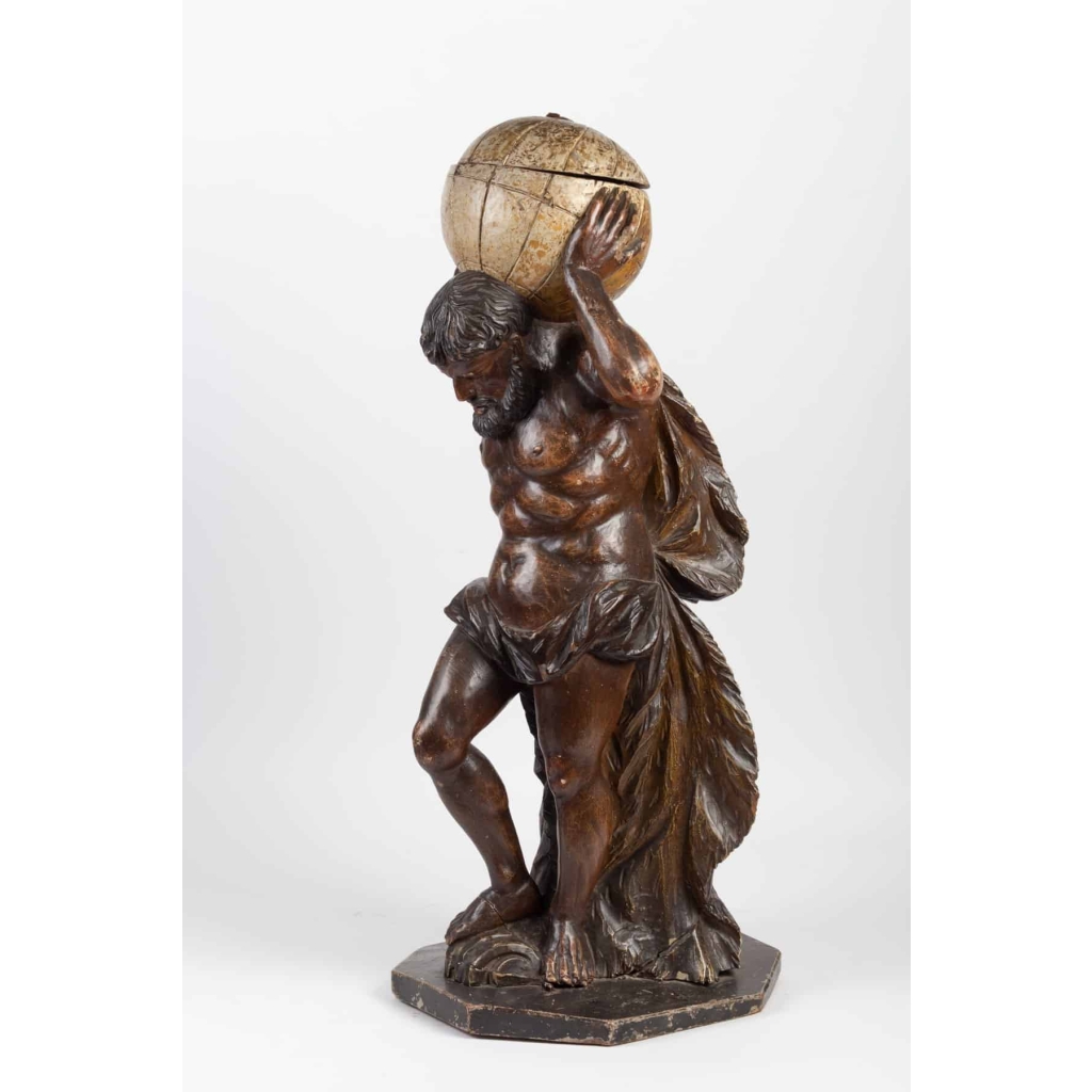 Sculpture en bois sculpté du 18e siècle | Biron Sculpture en bois sculpté du 18e siècle