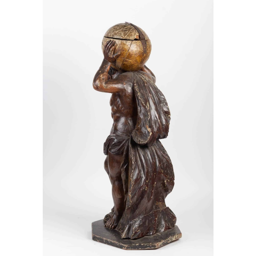 Sculpture en bois sculpté du 18e siècle | Biron Sculpture en bois sculpté du 18e siècle