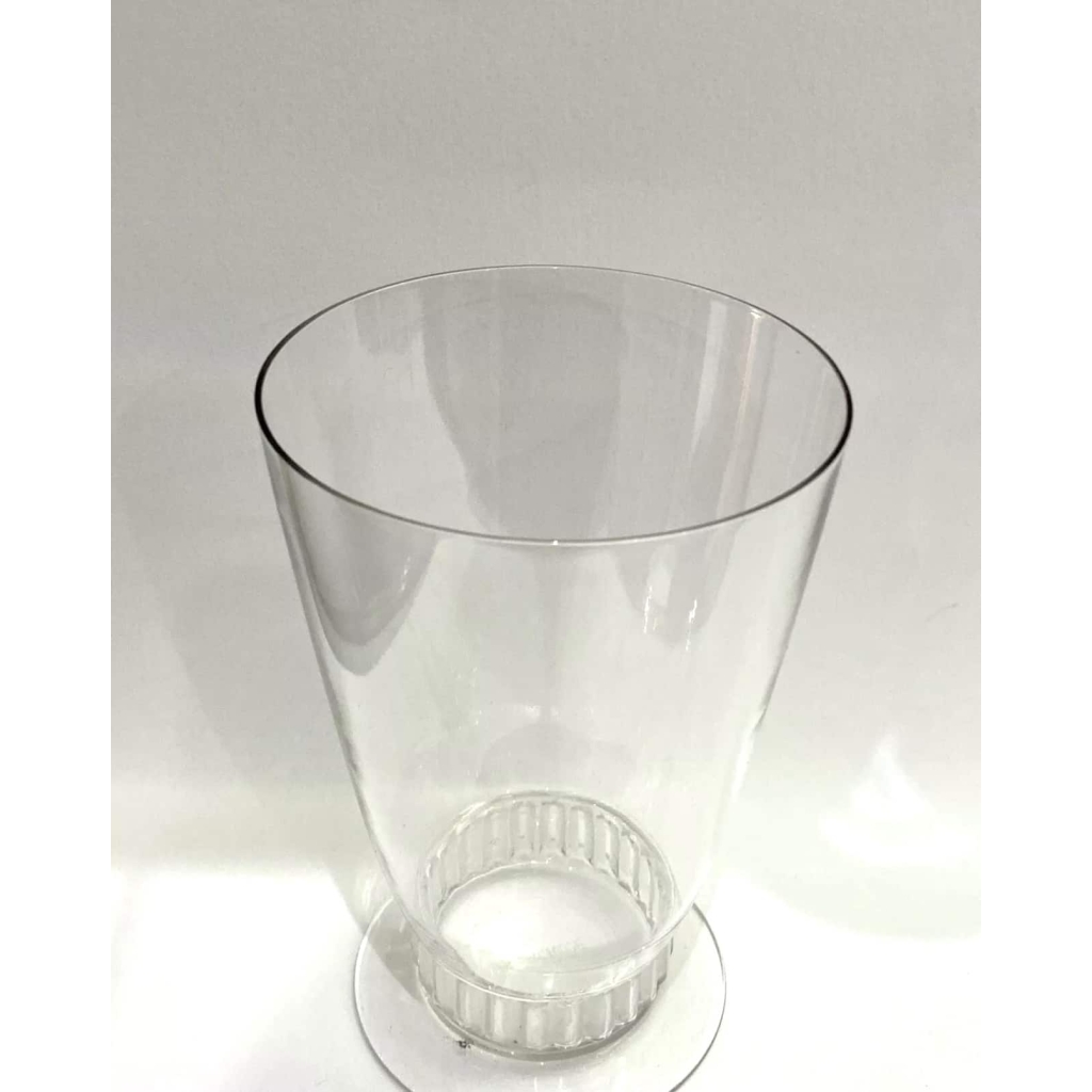 Suite de Huit 8 Verres à Orangeade « Bambou » verre blanc de René LALIQUE | Biron Suite de Huit 8 Verres à Orangeade "Bambou" verre blanc de René LALIQUE