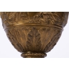 A Pair of French 19th Century Renaissance St. Patinated Bronze Urns By Ferdinand Barbedienne (1810-1892). | Biron A Pair of French 19th Century Renaissance St. Patinated Bronze Urns By Ferdinand Barbedienne (1810-1892).