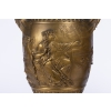 A Pair of French 19th Century Renaissance St. Patinated Bronze Urns By Ferdinand Barbedienne (1810-1892). | Biron A Pair of French 19th Century Renaissance St. Patinated Bronze Urns By Ferdinand Barbedienne (1810-1892).