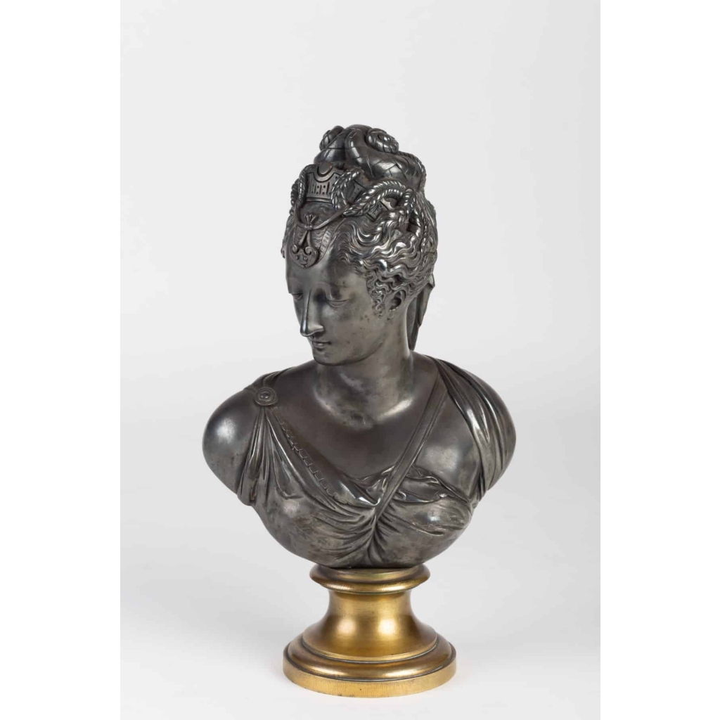 Sculpture de Diane en régule 19e siècle | Biron ||||||||||