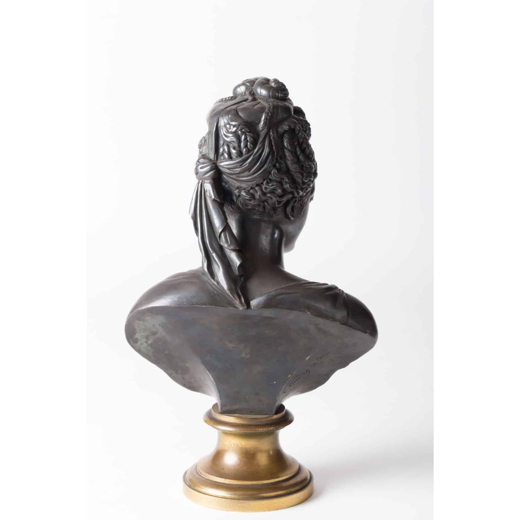 Sculpture de Diane en régule 19e siècle | Biron Sculpture de Diane en régule 19e siècle