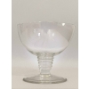 Suite de Dix 10 Coupes à Champagne « Tonnerre » verre blanc de René LALIQUE | Biron Suite de Dix 10 Coupes à Champagne "Tonnerre" verre blanc de René LALIQUE