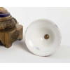 A French 19th Century Louis XVI St. Cobalt Blue Sèvres Porcelain And Orumulu Vase. 16