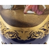 A French 19th Century Louis XVI St. Cobalt Blue Sèvres Porcelain And Orumulu Vase. 19