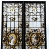 Vitrail Vitraux à l’Antique Signé Eugène Oudinot Daté 1887 | Biron Vitrail Vitraux à l'Antique Signé Eugène Oudinot Daté 1887