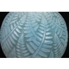 Vase « Espalion » verre opalescent patiné bleu-gris de René LALIQUE | Biron Vase « Espalion » verre opalescent patiné bleu-gris de René LALIQUE