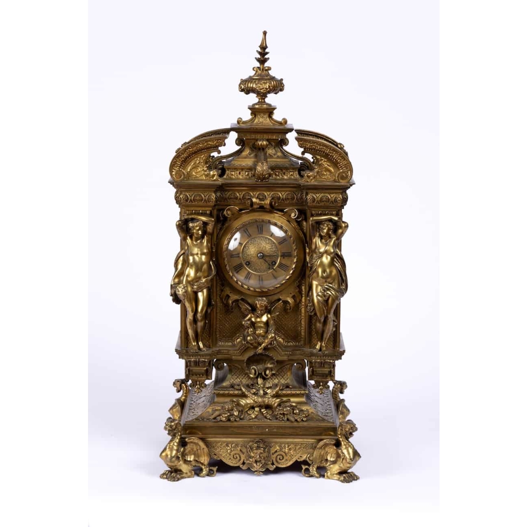 A French 19th Century Renaissance St. Ormulu Clock. | Biron ||||||||