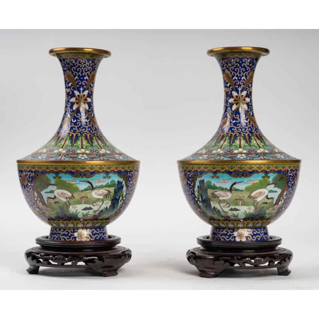 Une paire de vases Chine (1960) | Biron Une paire de vases Chine (1960)