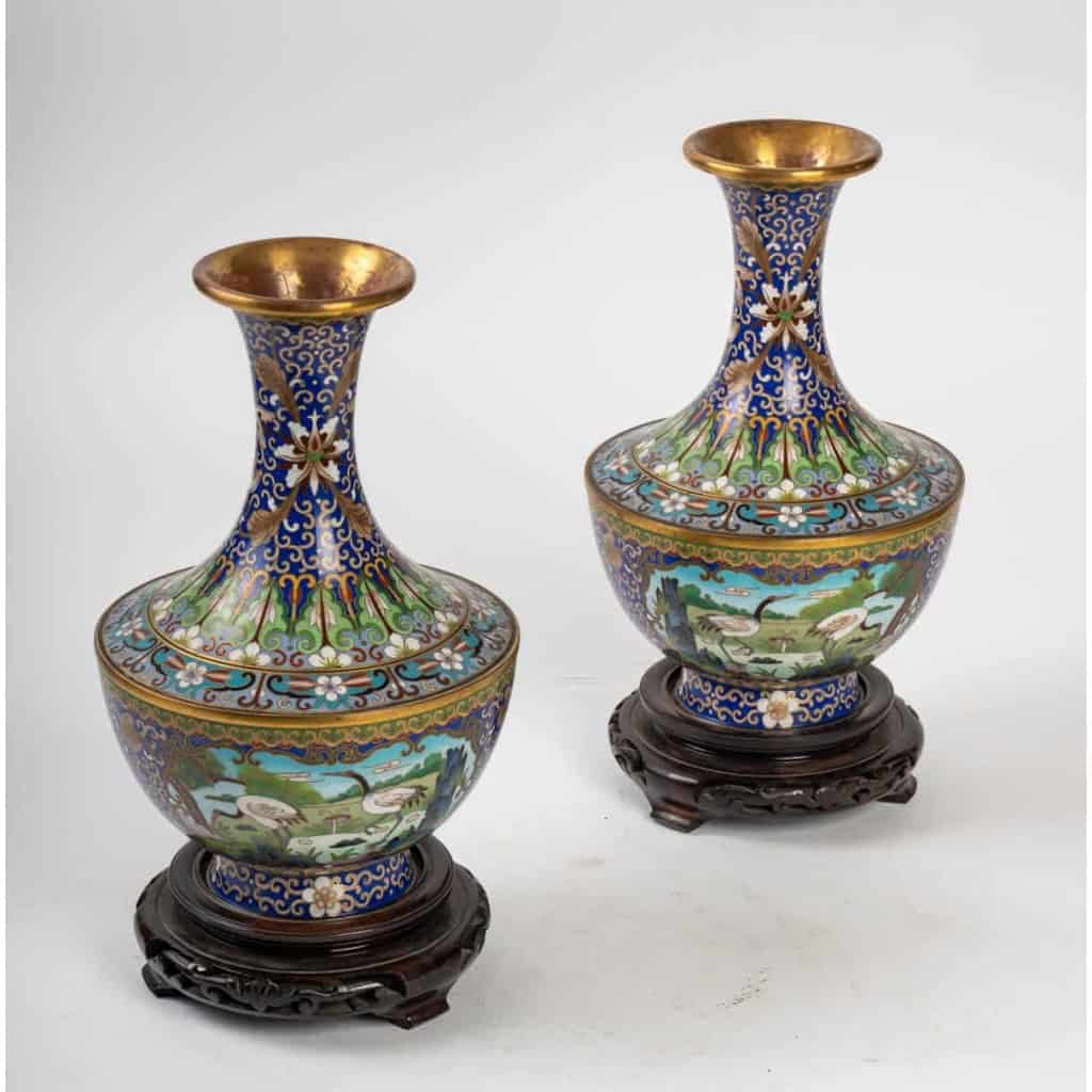 Une paire de vases Chine (1960) | Biron Une paire de vases Chine (1960)