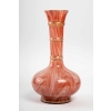 Vase doublé rouge et blanc XIXème | Biron |||||||||