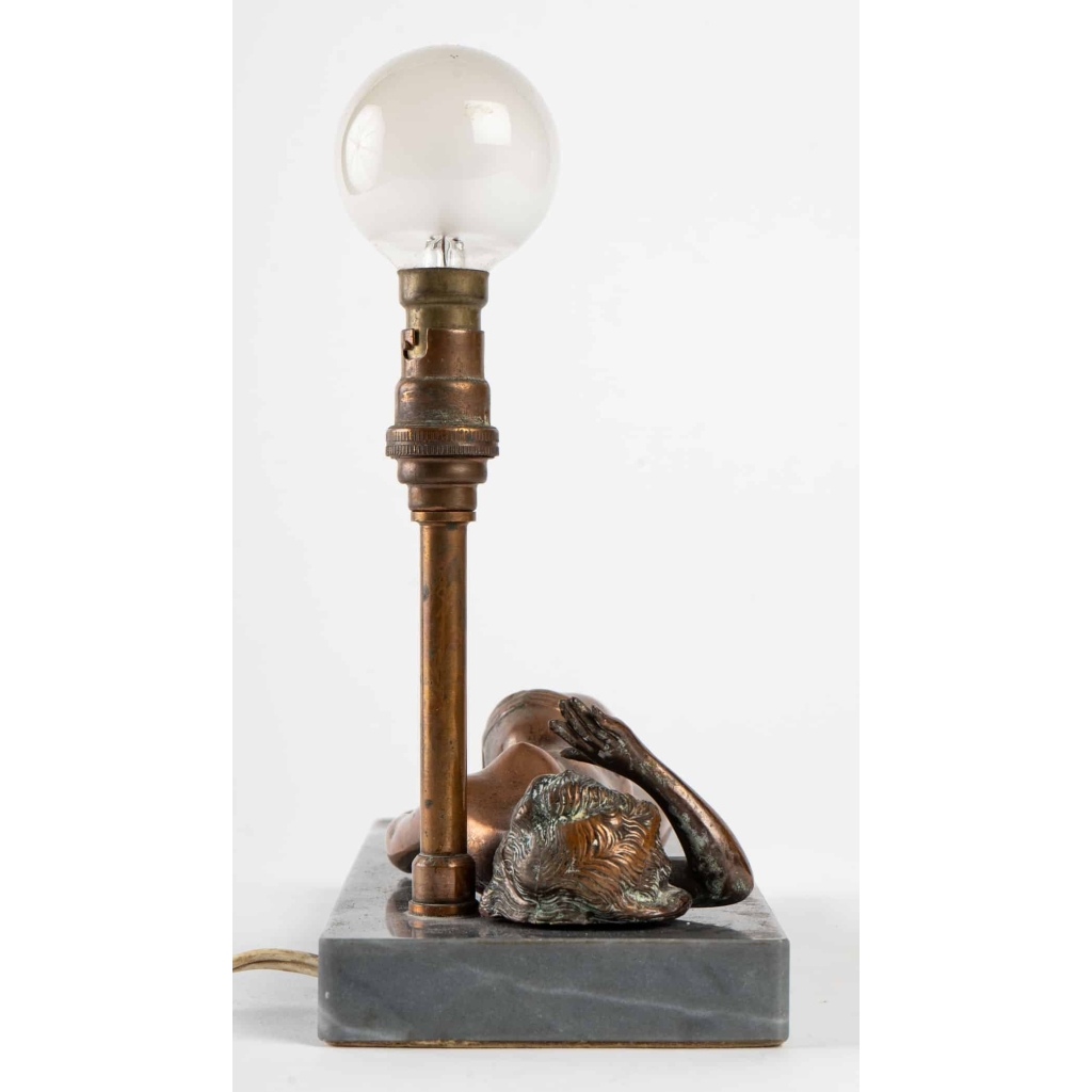 Lampe coupe-cigare, XXème | Biron Lampe coupe-cigare, XXème