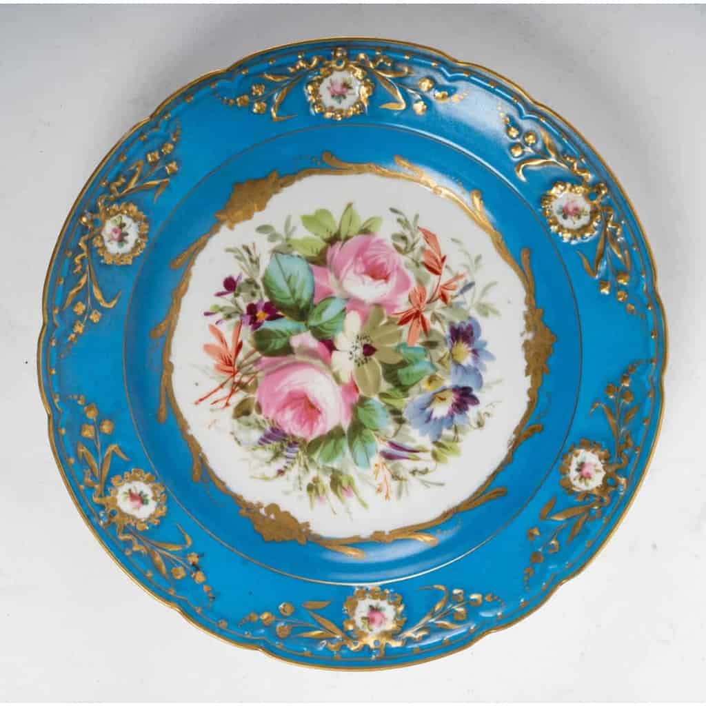 Paire d'assiettes, XIXème