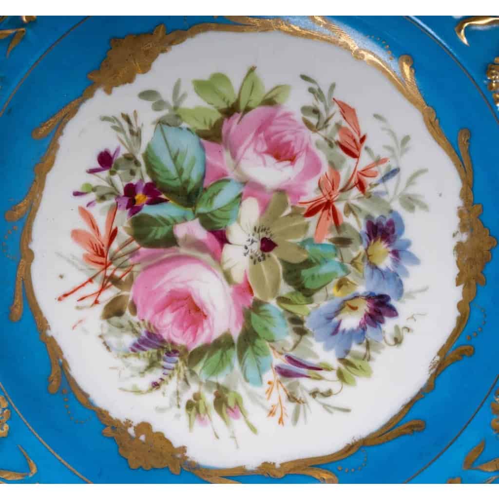 Paire d'assiettes, XIXème