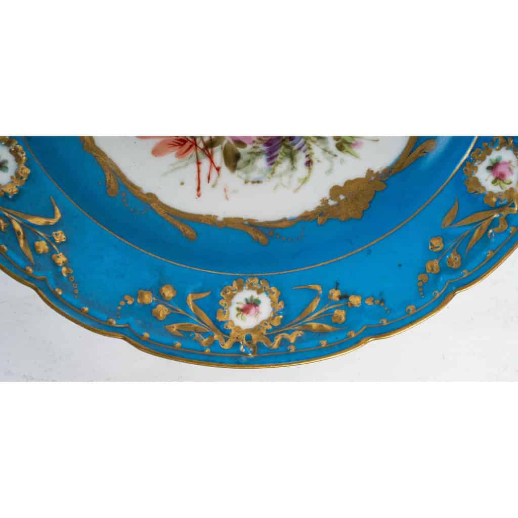 Paire d'assiettes, XIXème