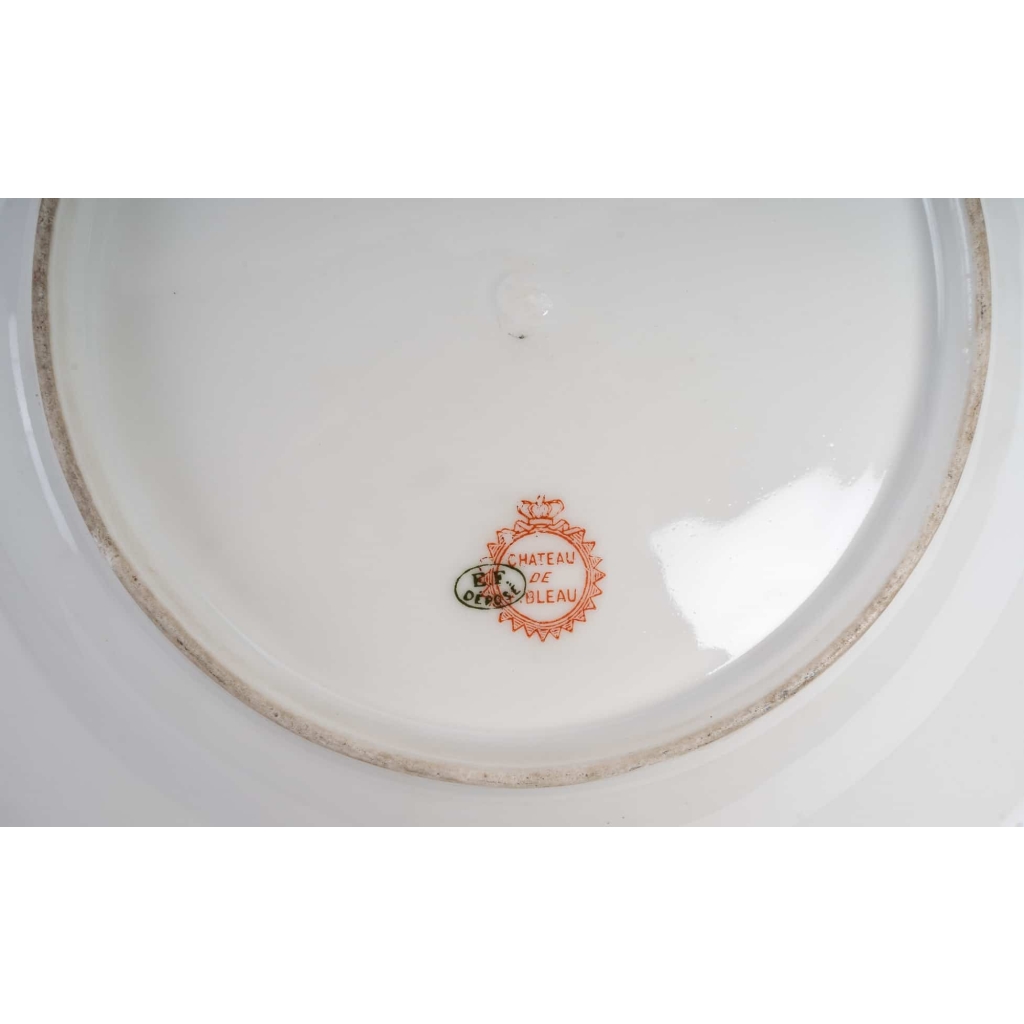 Paire d'assiettes, XIXème