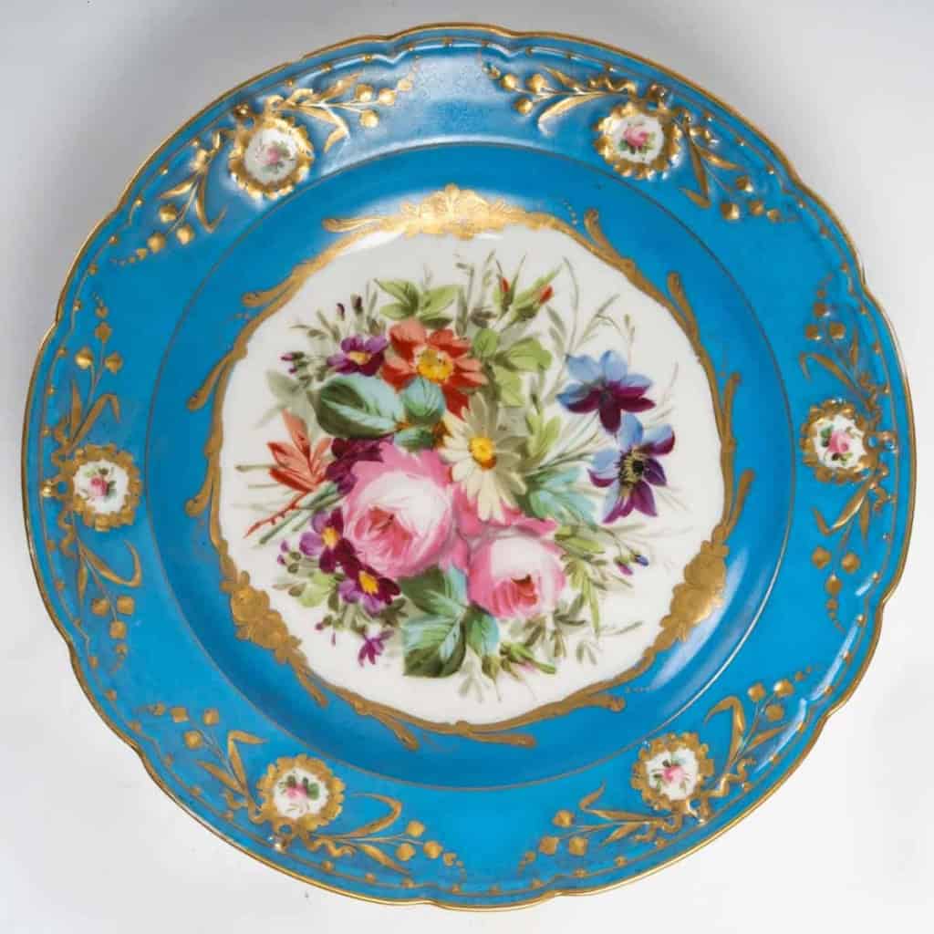 Paire d'assiettes, XIXème