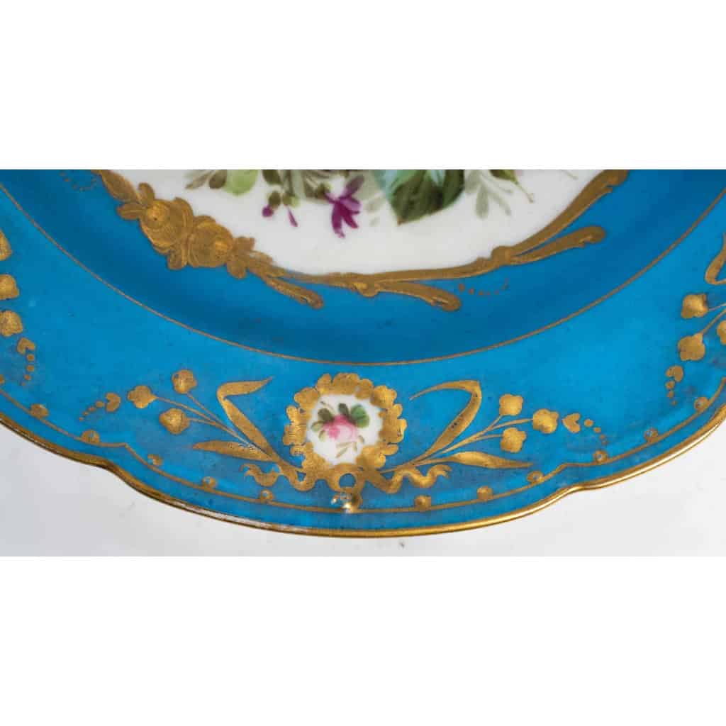 Paire d'assiettes, XIXème