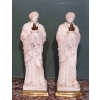 Paire de vestales en marbre. Circa 1810. | Biron ||||||||||