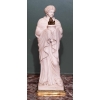 Paire de vestales en marbre. Circa 1810. | Biron Paire de vestales en marbre. Circa 1810.