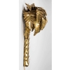 Applique palmier en laiton, 2 lumières, XXème siècle | Biron Applique palmier en laiton, 2 lumières, XXème siècle