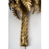 Applique palmier en laiton, 2 lumières, XXème siècle | Biron Applique palmier en laiton, 2 lumières, XXème siècle