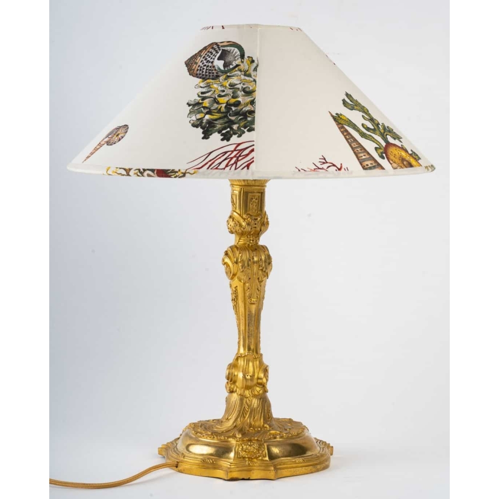 Lampe bougeoir d'époque Napoléon III (1848 - 1870).