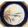 Douze Assiettes en porcelaine de Limoges à décors de poissons pour " Emile Bourgeois à Paris "XIXème