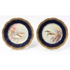 Douze Assiettes en porcelaine de Limoges à décors de poissons pour " Emile Bourgeois à Paris "XIXème