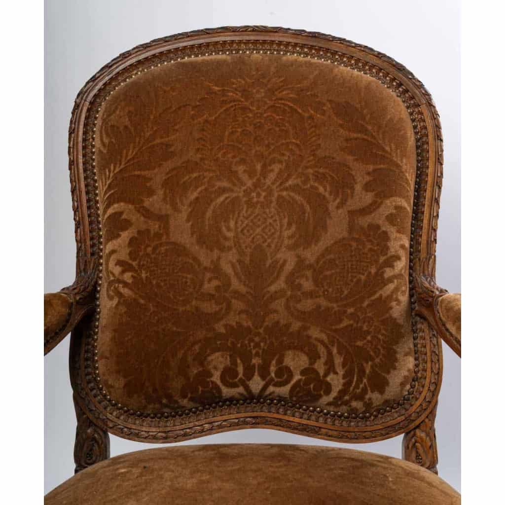 Fauteuil à la Reine Style Transition (Louis XV. Louis XVl ) 19eme