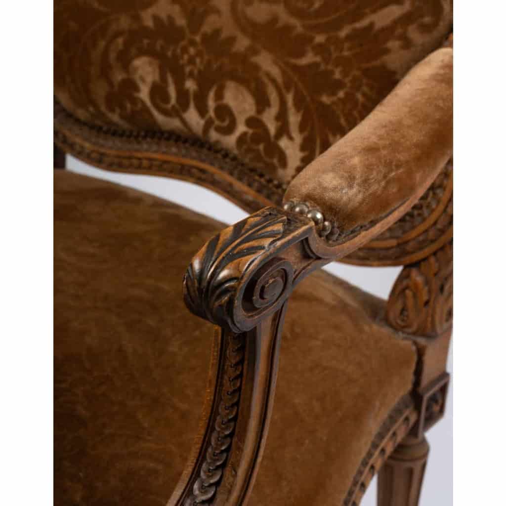 Fauteuil à la Reine Style Transition (Louis XV. Louis XVl ) 19eme